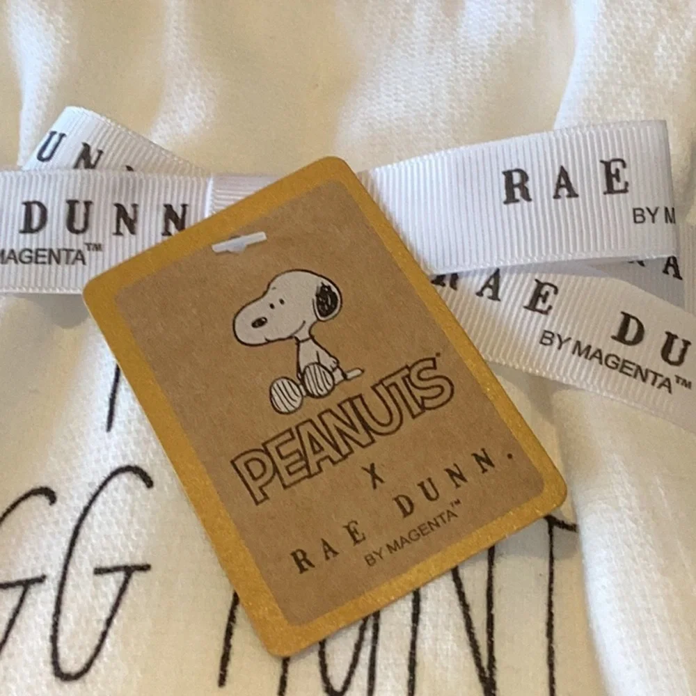 Peanuts x Rae Dunn Happy Egg Hunt Easter KitchenTowels - set of 2